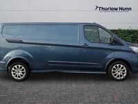 Used Ford Transit Custom Sport 185 HP (136 kW) 2021 Blue Van