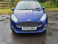 Used Ford Fiesta Zetec 125 HP (91 kW) 2013 Blue Hatchback