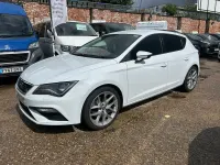Used Seat Leon FR 180 HP (132 kW) 2018 White Hatchback