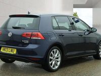 Used VW Golf VII GT 150 HP (110 kW) 2013 Blue Hatchback
