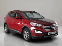 Used Hyundai Santa Fe Premium 194 HP (142 kW) 2014 Red SUV