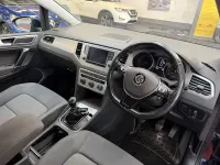 Used VW Golf Sportsvan SE 110 HP (80 kW) 2015 Blue MPV