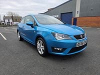 Used Seat Ibiza FR 90 HP (66 kW) 2017 Blue Hatchback