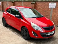 Begagnad Vauxhall Corsa 2013 Röd Halvkombi
