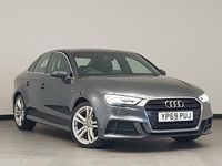 Used Audi A3 S-Line 150 HP (110 kW) 2019 Grey Sedan