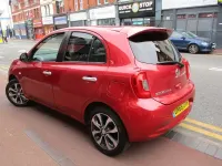Used Nissan Micra N-TEC 80 HP (58 kW) 2016 Red Hatchback
