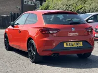 Used Seat Leon FR 150 HP (110 kW) 2016 Red Hatchback