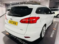 Used Ford Focus ST-Line 125 HP (91 kW) 2017 White Estate