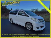 Used Toyota Alphard Aero 2012 White MPV