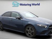 Used Mercedes A250 AMG line 259 HP (190 kW) 2022 Blue Sedan