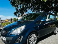 Used Vauxhall Corsa 100 HP (73 kW) 2014 Blue Hatchback