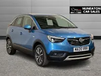 Used Vauxhall Crossland X Elite 130 HP (95 kW) 2020 Blue SUV