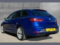 Used Seat Leon FR 150 HP (110 kW) 2017 Blue Estate