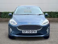 Used Ford Fiesta Titanium 95 HP (69 kW) 2021 Blue Hatchback