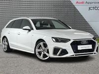 Used Audi A4 S-Line 200 HP (147 kW) 2023 White Estate