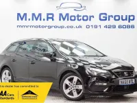 Used Seat Leon ST FR 130 HP (95 kW) 2018 Black Estate