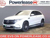 Used Mercedes EQC400 AMG line 300 kW (408 HP) 2021 White SUV