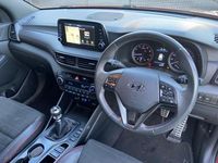 Used Hyundai Tucson N Line 177 HP (130 kW) 2019 Red SUV