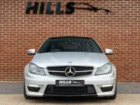 Used Mercedes C63 AMG AMG 457 HP (336 kW) 2014 Silver Coupe