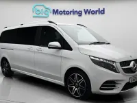 Used Mercedes V300 AMG line 237 HP (174 kW) 2023 White MPV