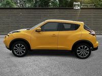 Used Nissan Juke Tekna 117 HP (86 kW) 2014 Yellow SUV