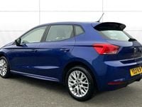 Used Seat Ibiza SE Technology 95 HP (69 kW) 2021 Blue Hatchback