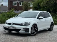 Used VW Golf VII GTD 2017 White Hatchback