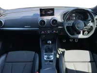 Used Audi A3 Black Edition 2019 Silver Sedan