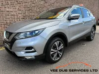 Used Nissan Qashqai N-Connecta 110 HP (80 kW) 2018 Silver SUV