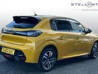 Used Peugeot 208 Allure+ 131 HP (96 kW) 2023 Yellow Hatchback