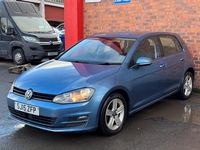 Used VW Golf VII Match 105 HP (77 kW) 2015 Blue Hatchback