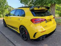 Used Mercedes A45 AMG AMG 421 HP (309 kW) 2021 Yellow Hatchback