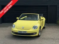 Used VW Beetle Design 105 HP (77 kW) 2015 Yellow Hatchback