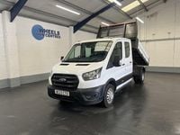 Used Ford Transit S 130 HP (95 kW) 2023 White Cabriolet