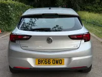 Used Vauxhall Astra 110 HP (80 kW) 2016 Silver Hatchback