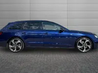 Used Audi A4 Black Edition 148 HP (108 kW) 2022 Blue Estate
