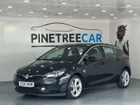 Used Vauxhall Astra SRi 145 HP (106 kW) 2020 Black Hatchback