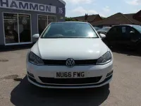 Used VW Golf VII Edition 125 HP (91 kW) 2016 White Hatchback