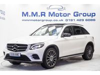 Used Mercedes GLC220 AMG line 2018 White Estate