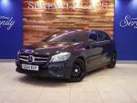 Used Mercedes A180 122 HP (89 kW) 2014 Purple Hatchback