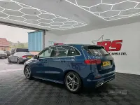 Used Mercedes B200 AMG line 147 HP (108 kW) 2019 Blue Hatchback
