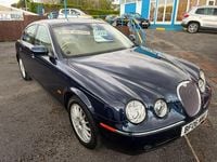 Begagnad Jaguar S-Type SE 207 HK (152 kW) 2006 Blå Sedan