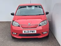 Used Skoda Citigo-e IV SE 61 kW (83 HP) 2021 Red Hatchback