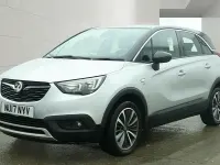 Used Vauxhall Crossland X Elite 110 HP (80 kW) 2017 Silver SUV