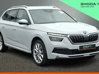 Used Skoda 110 R SE L 81 HP (59 kW) 2021 Moon white metallic Estate