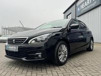 Used Peugeot 308 Allure 130 HP (95 kW) 2021 Black Hatchback