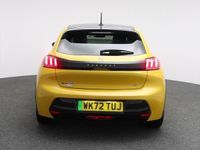 Used Peugeot e-208 GT 100 kW (136 HP) 2022 Yellow Hatchback