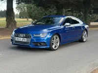 Used Audi A7 450 HP (330 kW) 2016 Blue Hatchback