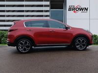 Used Kia Sportage GT-Line 177 HP (130 kW) 2019 Red SUV