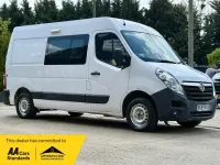 Begagnad Vauxhall Movano 2019 Vit Minibuss